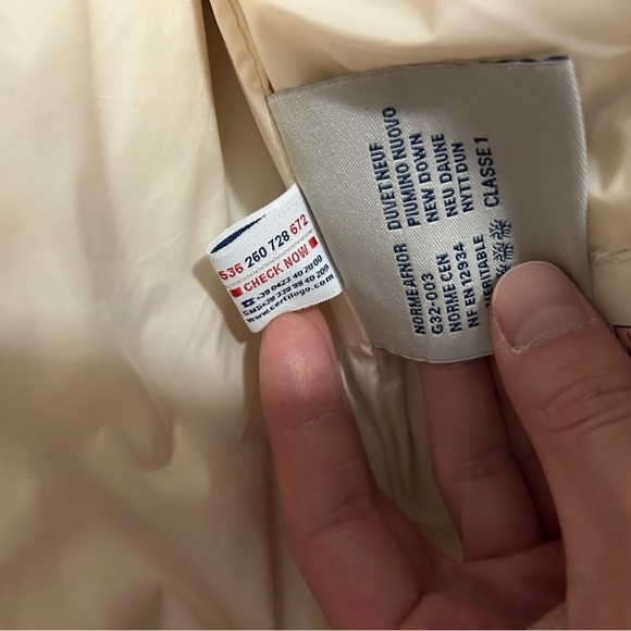 Moncler Red Down Jacket - Picture 5 of 11